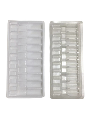 Thuốc PET ampoule tray nước tiêm 1ml ~ 10ml ampoule tray tùy chỉnh