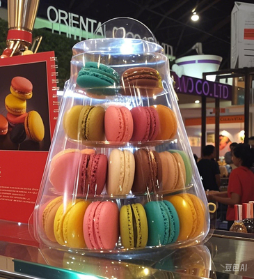 Bao bì Macaron Macaron tray Macaron hộp giấy Macaron đĩa nhựa Macaron hộp quà Macaron hộp carton Macaron 25 gói