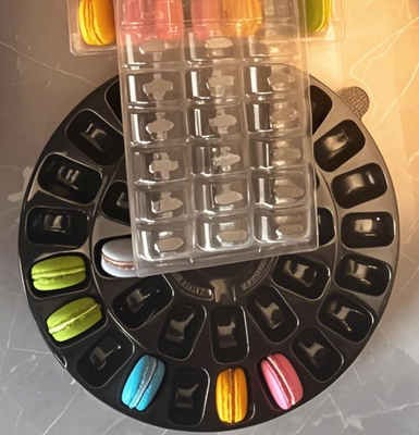 Bao bì Macaron Macaron tray Macaron hộp giấy Macaron đĩa nhựa Macaron hộp quà Macaron hộp carton Macaron 25 gói