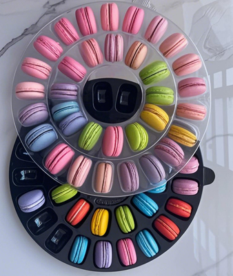 Macaron Top And Bottom Cover Bao bì hộp quà Top And Bottom Cover Bao bì sô cô la Top And Bottom Cover Bao bì World Cover Bao bì nhựa Macaron Tray