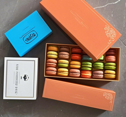 Macaron Bao bì vỏ trên và dưới trong suốt Hộp quà Vỏ trên và dưới Bao bì vỏ trên và dưới Sôcôla Vỏ trên và dưới Bao bì vỏ trên và dưới Macaron Thẻ nhựa
