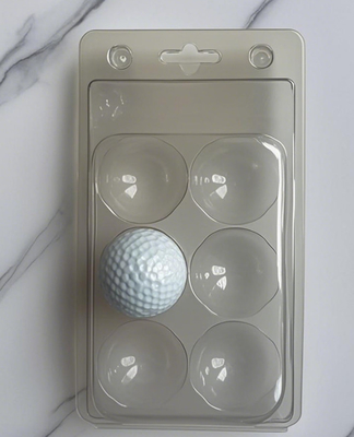 12 quả bóng golf bao bì trong suốt hộp nhựa bao bì bóng golf bao bì