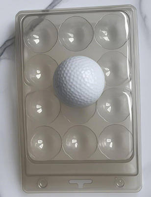 12 quả bóng golf bao bì trong suốt hộp nhựa bao bì bóng golf bao bì