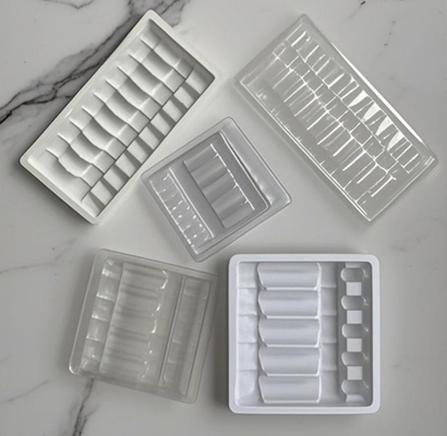 Blister bên trong hỗ trợ Ampoule chai tiêm Plastic Tray Blister bên trong hỗ trợ bao bì