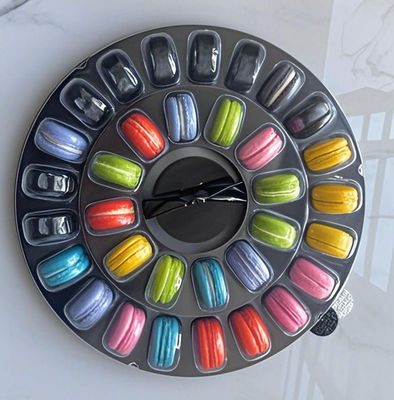 Khay Macaron 24 Lỗ với Chất liệu PET Thực phẩm để Đóng gói Macaron Tái sử dụng