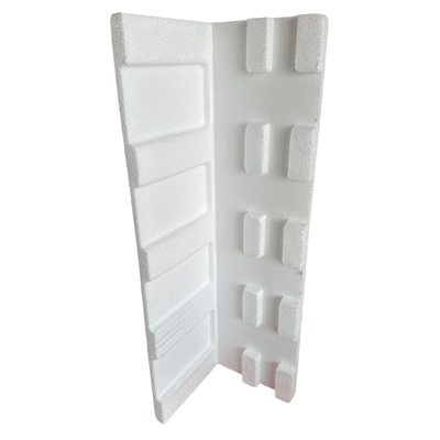 EPS (Polystyrene mở rộng) bọt Corner Guard Sản phẩm điện tử mong manh tùy chỉnh Bảo vệ góc phải cho cửa sổ và cửa