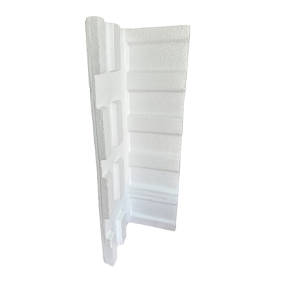 Bảo vệ góc bọt EPS (polystyrene mở rộng) sản phẩm điện tử tùy chỉnh, cửa, cửa sổ, gương thủy tinh và các sản phẩm mong manh khác, bảo vệ góc phải