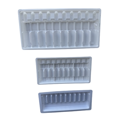 PET polyethylene Terephthalate Ampoule Tray tùy chỉnh 1ml 2ml 5ml 10ml Ampoule Tray với nhiều thông số kỹ thuật để lựa chọn