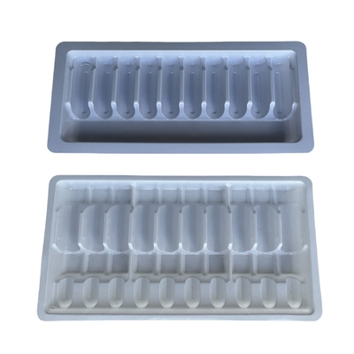 PET polyethylene Terephthalate Ampoule Tray tùy chỉnh 1ml 2ml 5ml 10ml Ampoule Tray với nhiều thông số kỹ thuật để lựa chọn