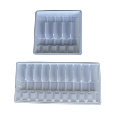 PET polyethylene Terephthalate Ampoule Tray tùy chỉnh 1ml 2ml 5ml 10ml Ampoule Tray với nhiều thông số kỹ thuật để lựa chọn