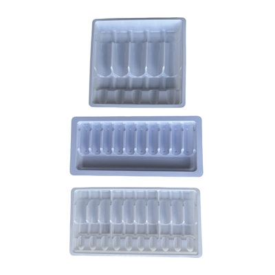 PET polyethylene Terephthalate Ampoule Tray tùy chỉnh 1ml 2ml 5ml 10ml Ampoule Tray với nhiều thông số kỹ thuật để lựa chọn