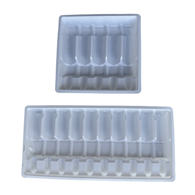 PET Polyethylene Terephthalate Ampoule Tray 1ml 2ml 5ml 10ml Ampoule Tray Nhiều thông số kỹ thuật tùy chỉnh