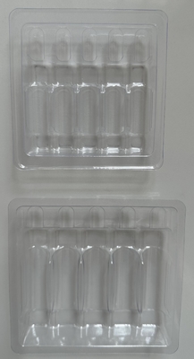 PET Polyethylene Terephthalate Ampoule Tray tùy chỉnh bán buôn 1ml 2ml 5ml 10ml nước tiêm Ampoule Tray tùy chỉnh