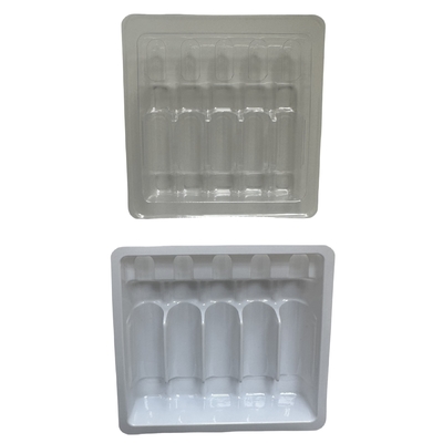 PET Polyethylene Terephthalate Ampoule Tray tùy chỉnh bán buôn 1ml 2ml 5ml 10ml nước tiêm Ampoule Tray tùy chỉnh