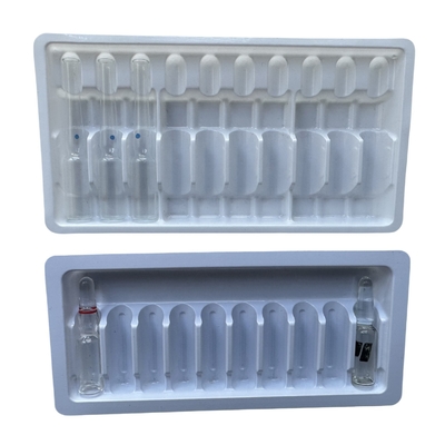 PET Polyethylene Terephthalate Ampoule Tray tùy chỉnh bán buôn 1ml 2ml 5ml 10ml nước tiêm Ampoule Tray tùy chỉnh