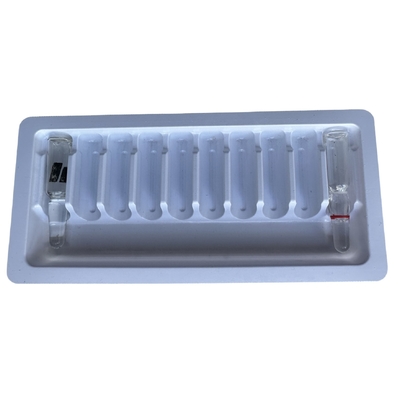 PET Polyethylene Terephthalate Ampoule Tray tùy chỉnh bán buôn 1ml 2ml 5ml 10ml nước tiêm Ampoule Tray tùy chỉnh
