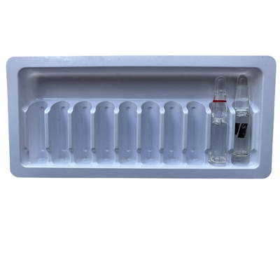 PET Polyethylene Terephthalate Ampoule Tray tùy chỉnh bán buôn 1ml 2ml 5ml 10ml nước tiêm Ampoule Tray tùy chỉnh
