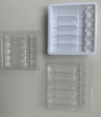 Thang ampoule polyethylene terephthalate PET tùy chỉnh bán buôn 1ml 2ml 5ml 10ml Thang ampoule tiêm nước tùy chỉnh Bao bì