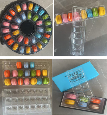 6 tầng lớp Macaron Tower 10 tầng Macaron Tower Stand với đáy Acrylic