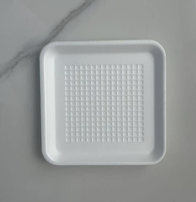 Khay đựng thực phẩm tươi dùng một lần trong siêu thị, khay đóng gói trái cây EPS bằng nhựa không nắp