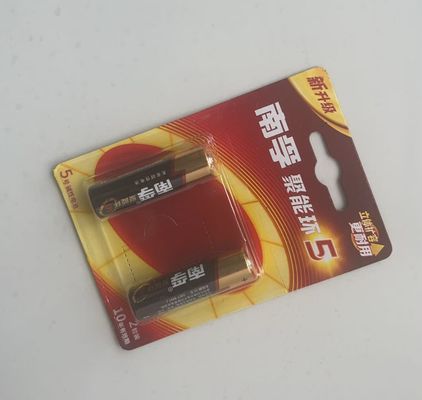 Bao bì vỉ nhựa trong suốt bền, kích thước tùy chỉnh cho đóng gói pin và bóng golf