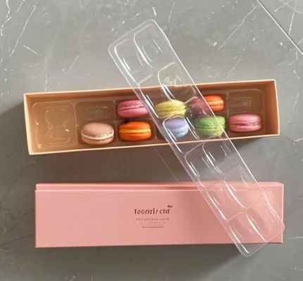 Thẻ nhựa Macaron minh bạch và thân thiện với môi trường có thể tùy chỉnh cho bao bì thực phẩm
