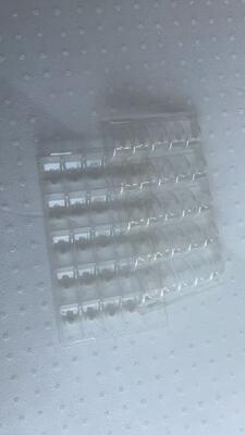 25 Khay nhựa đựng Macaron - PET thực phẩm, dày 0.55mm, Khay đựng Macaron tái sử dụng