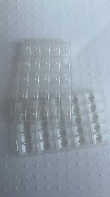 25 Thang nhựa Macaron với PET chất lượng thực phẩm Độ dày 0,55mm và thiết kế tái sử dụng cho bao bì Macaron