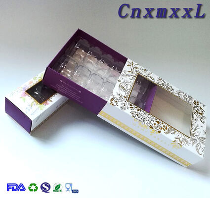 Hộp kéo macaron, hộp mịn, hộp gấp, hộp sô cô la, brochure, tờ rơi quảng cáo - tất cả đều có sẵn để tùy chỉnh.