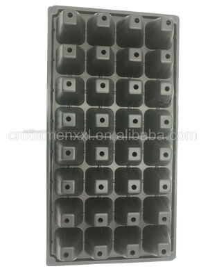 2mm dày 32-cell Plastic seedling tray cho cây rừng - chống lão hóa và bền