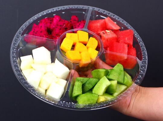 Customizable Design Recyclable PET Heat Sealing Fruit Packaging Box for Cherry Grape Strawberry Tomato Blueberry