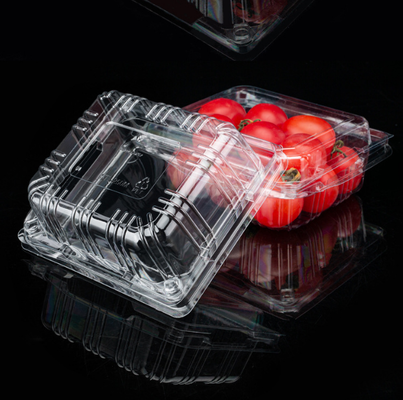 Hộp đóng gói quả việt quất và việt quất lớn 125g - bao bì nhựa dày và thông hơi không khí dùng một lần cho việt quất - bán buôn