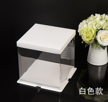 Cake box packaging: 4 inches, 6 inches, 8 inches, 10 inches, 12 inches / single layer, double layer, triple layer, flower gift box, dessert baking, customization