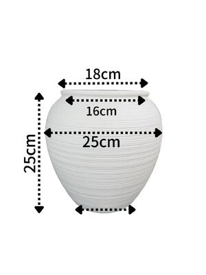 HDPE Ceramic Flower Plate with Embossing and PE Coated Finishing in Multiple Sizes
