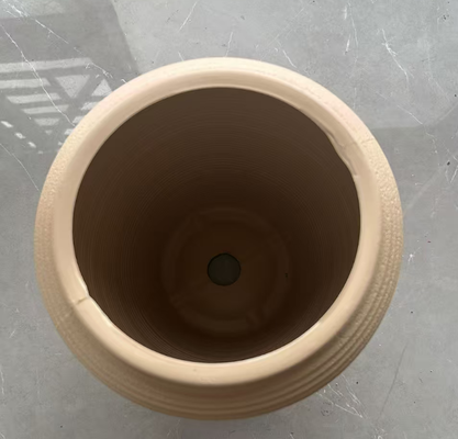 Thùng hoa terracotta tường dày HDPE cho sử dụng trong nhà và ngoài trời với nhiều kích thước
