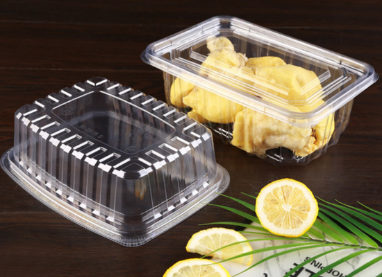 Các hộp trái cây, khay trái cây, hộp đóng gói thịt, hộp đóng gói rau, hộp thức ăn nhanh, cũng như các hộp PVC, PP, PET trong suốt và hộp in.