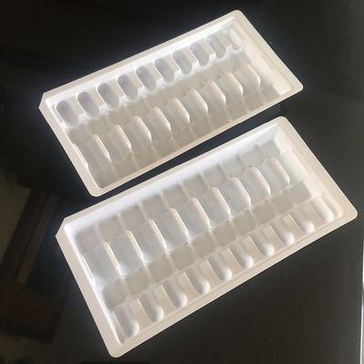 Thẻ nhựa minh bạch Thẻ dùng một lần thuốc 10ml hộp vi-lơ Blister Packaging For Tablets