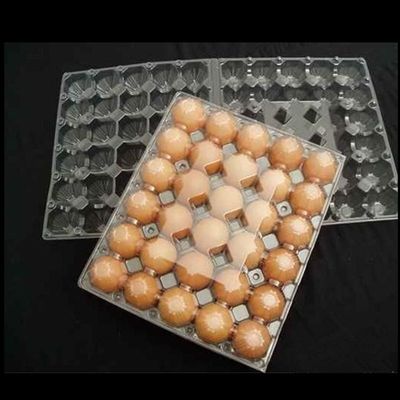 Gấp 0,4mm 30 ô Bao bì vỉ nhựa Không độc hại Khay giữ trứng polyme