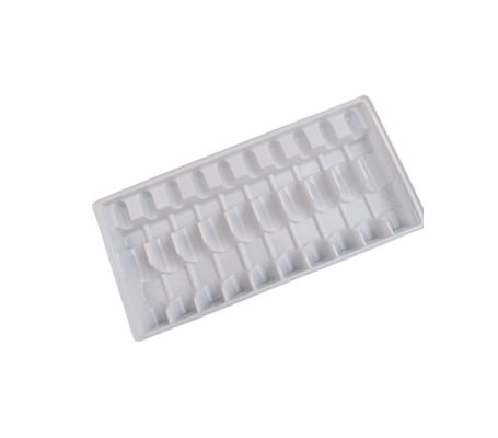 Các sản phẩm mỹ phẩm thuốc chai đĩa bên trong PS Lining APET/PVC chai Blistering Tray