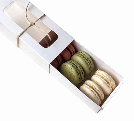 Hộp kéo macaron, hộp mịn, hộp gấp, hộp sô cô la, brochure, tờ rơi quảng cáo - tất cả đều có sẵn để tùy chỉnh.