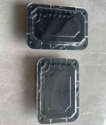 Customized Design Recyclable PET Box with Heat Sealing for Fruit Packaging and Plastic Blister Packaging